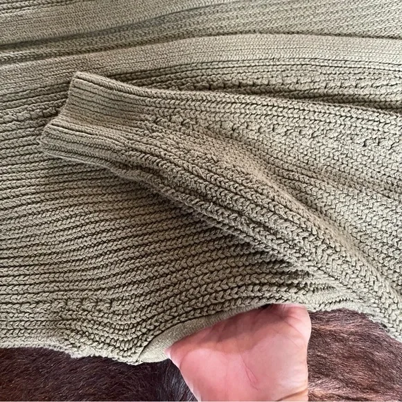 Free People Dare to Dream Rib Knit Long Sleeve Cardigan Sweater. - Picture 5 of 8